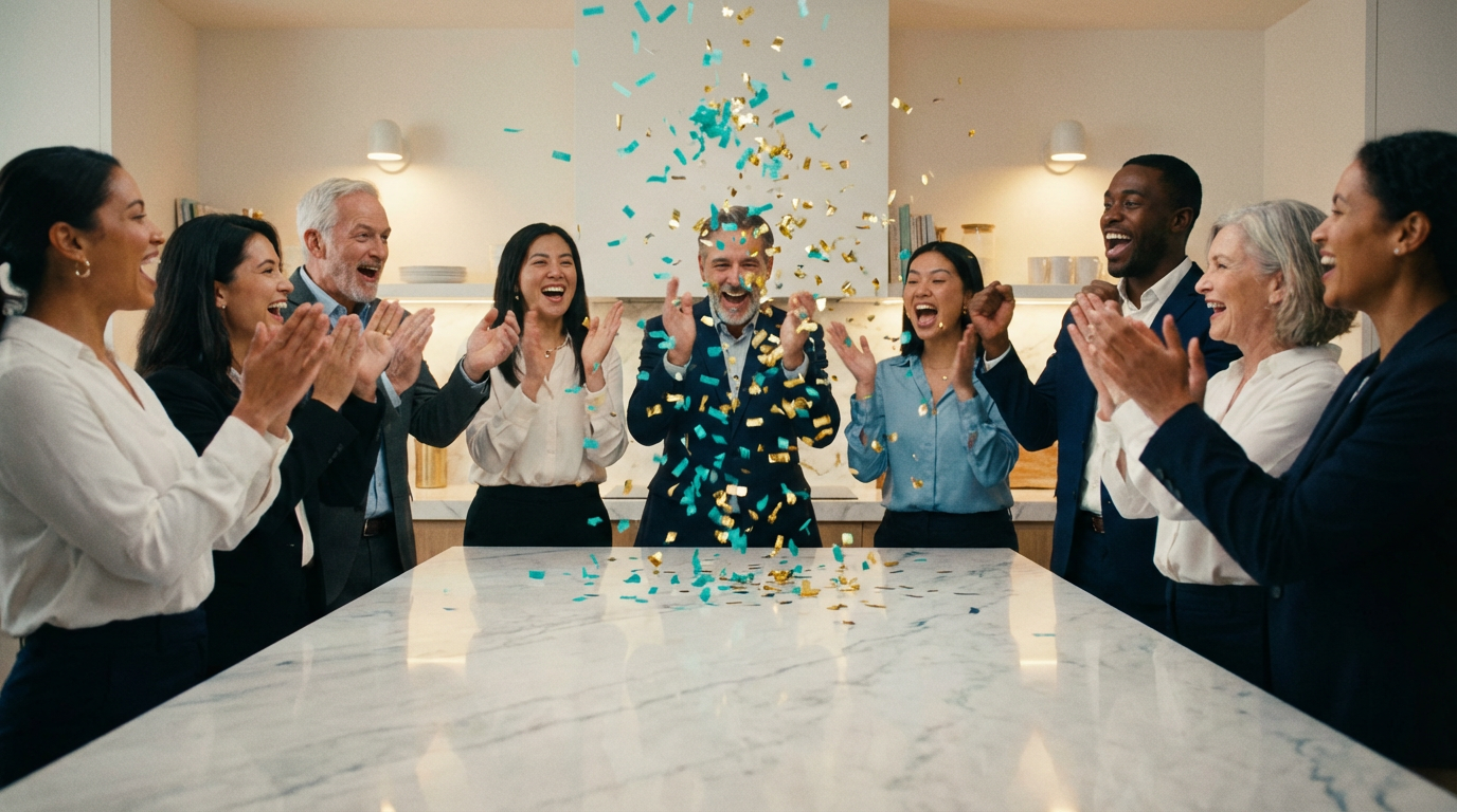 The "Team Celebration" Burst