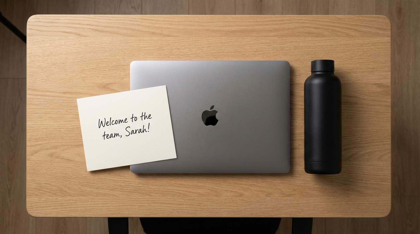 The "New Joiner" Welcome