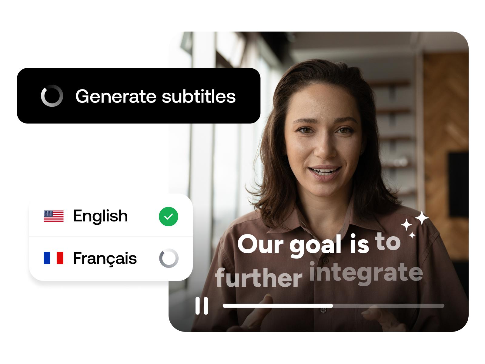 Add subtitles to your video