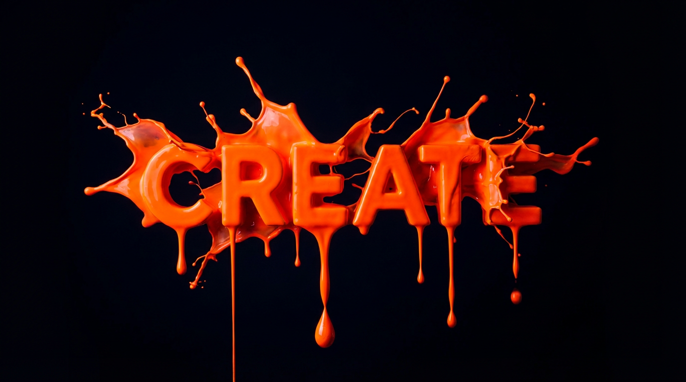 The "Liquid Typography" Splash