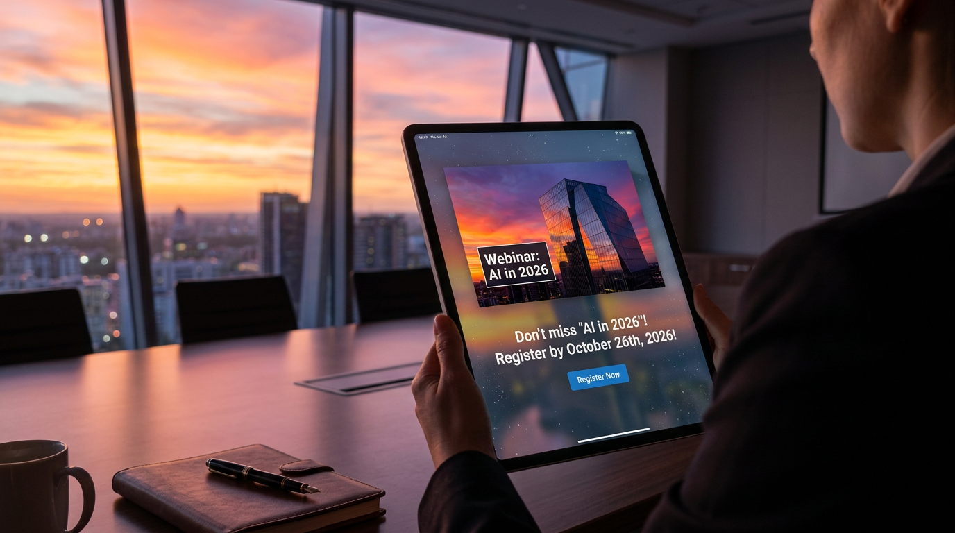 Event Reminder Post (The "Urgency" Style)