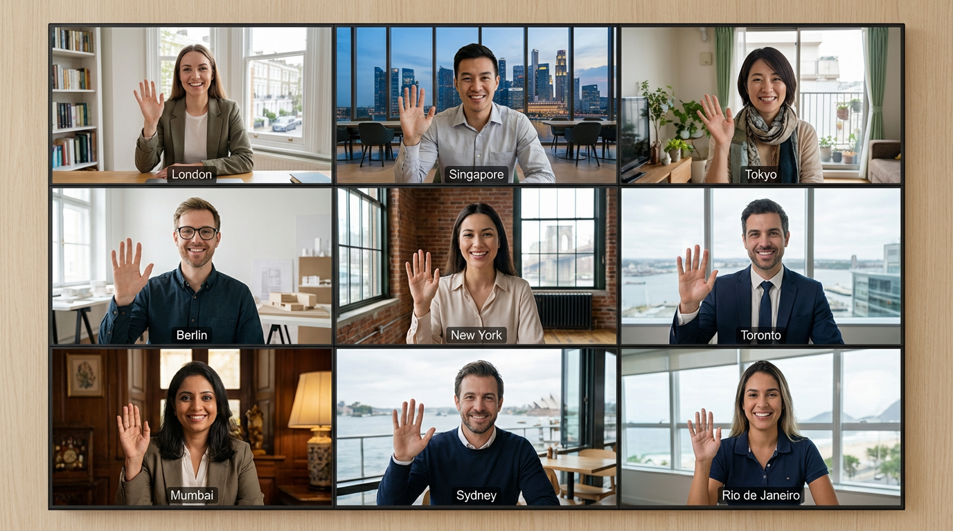 The "Global Team" Mosaic